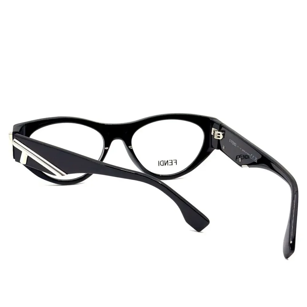 New, FENDI Eyeglasses FE50092I 001 Authentic